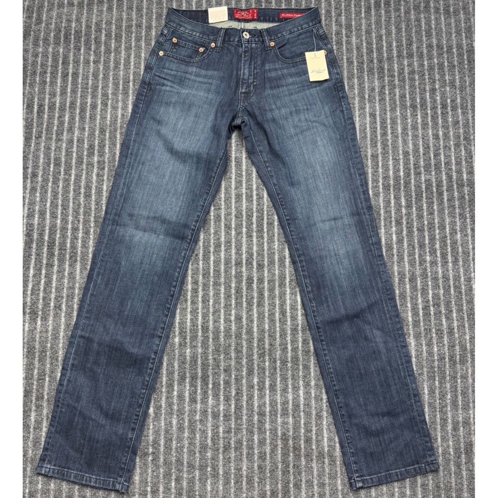 Lucky Brand Mens 221 Original Straight Jeans 29x34 Dark Wash Stretch Denim NWT